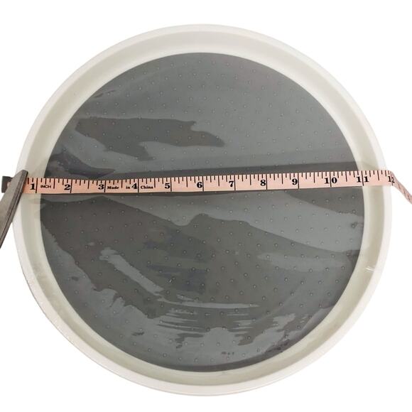 NWT Ram Pro Lazy Susans Non Skid set of 2 Organize Closet or Cabinet White Gray - Picture 8 of 16